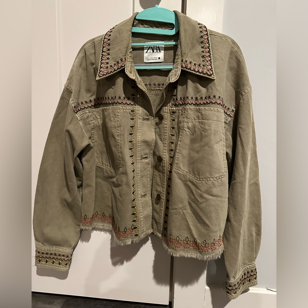 Zara Embroidered Jacket